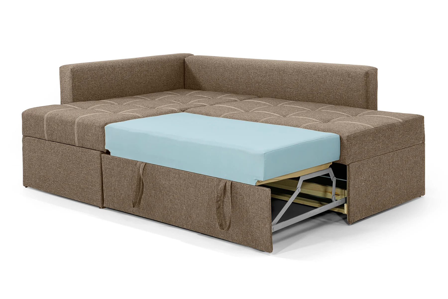 Диван угловой Франклин 225х165 см Бежевый (28118877) - фото 5