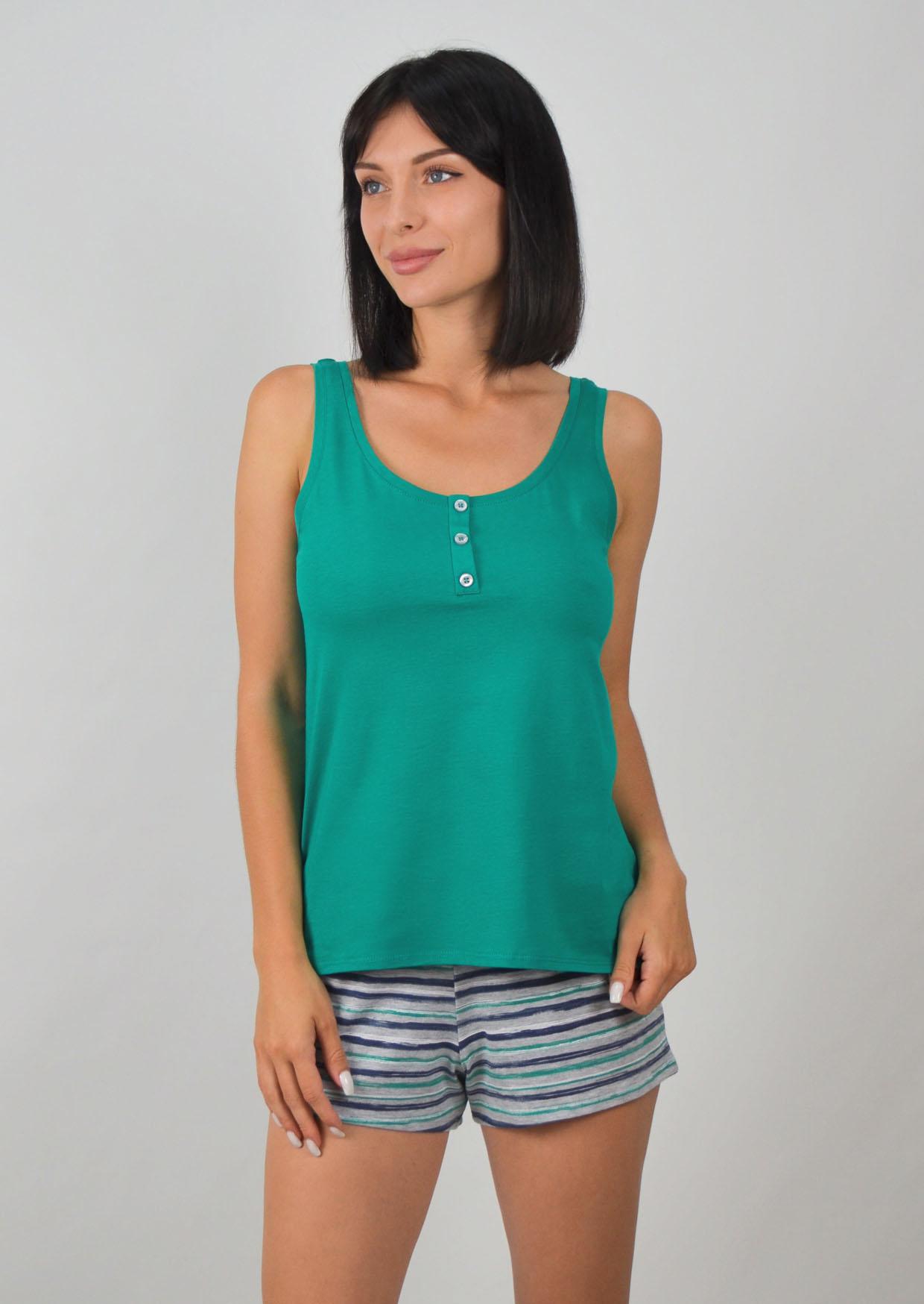 Пижама женская Roksana 12038 №1081 M Серый (4821081120383)