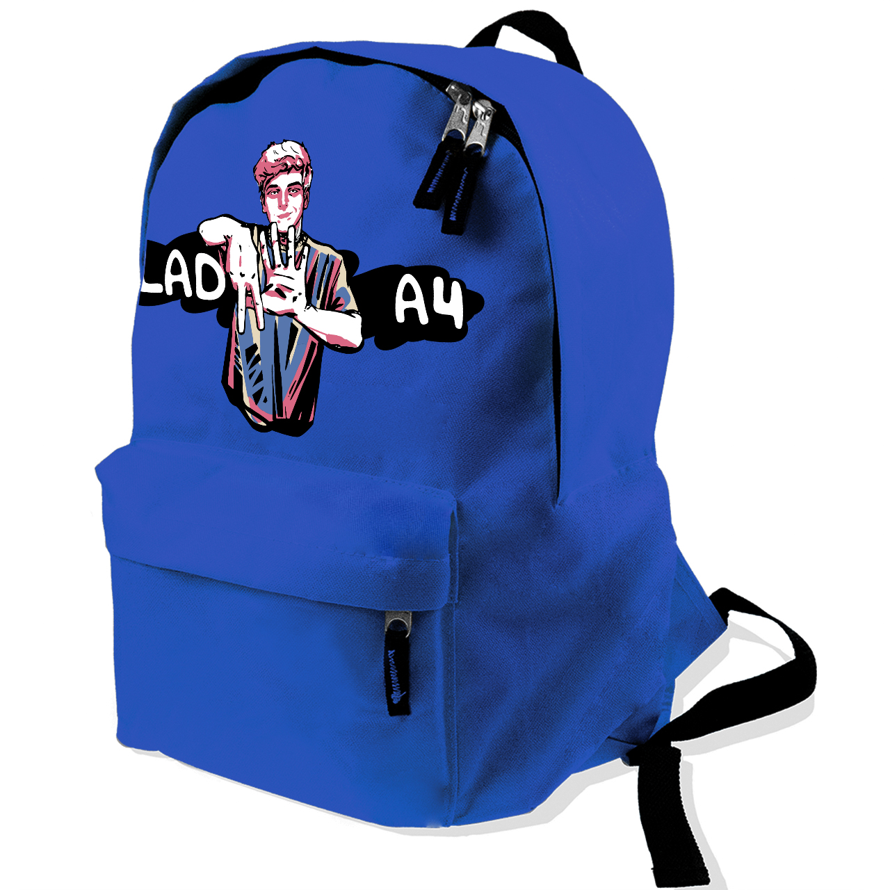 Рюкзак детский blogger Vlad A4 Синий (9263-2621-BL) Рюкзак детский blogger Vlad A4 Синий (9263-2621-BL)