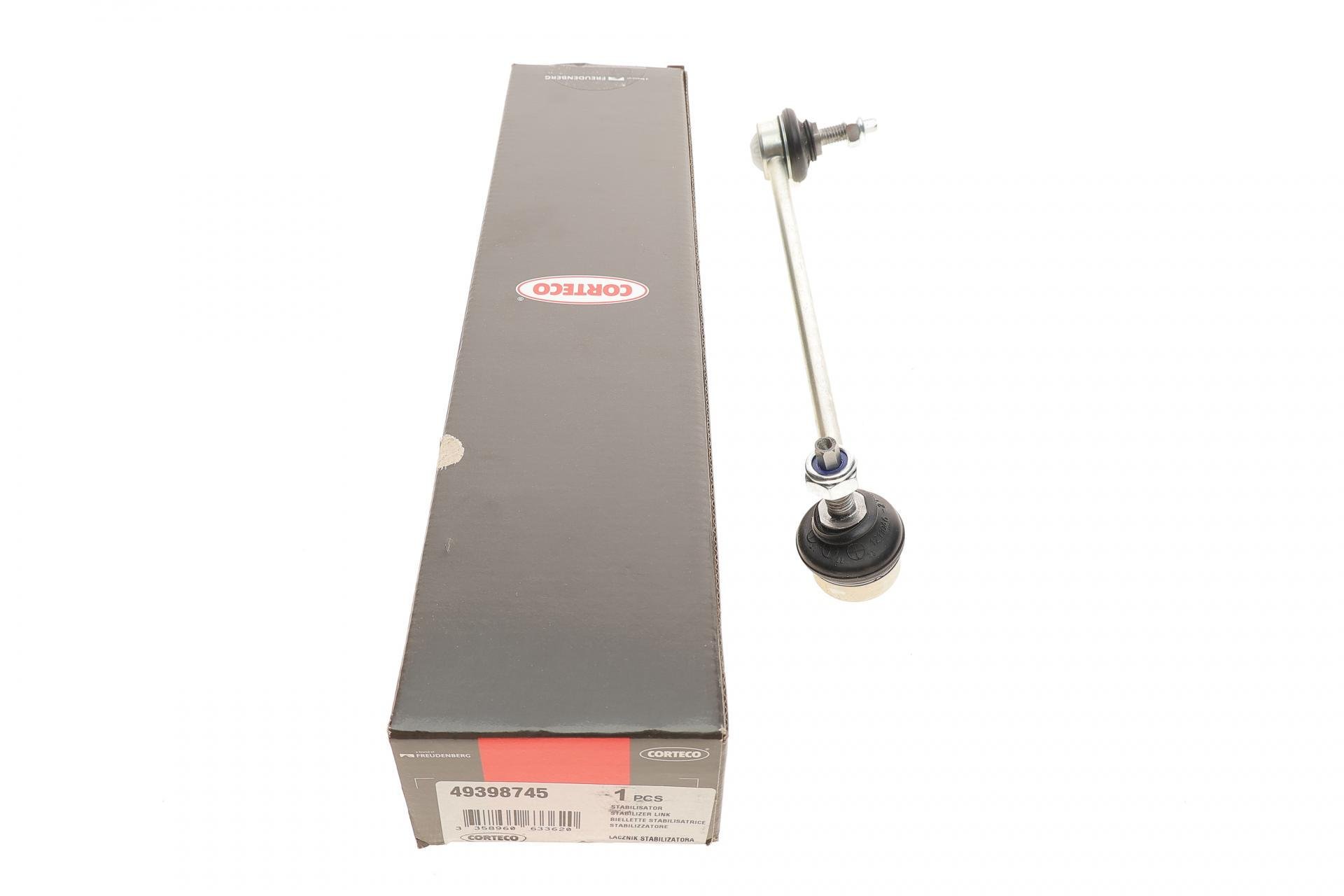 Тяга стабилизатора переднего CORTECO Mercedes C-class W203 00-07 (49398745)