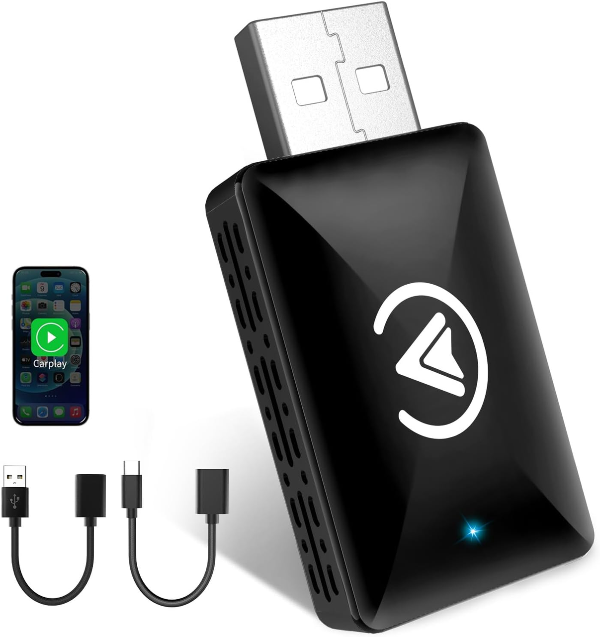 Адаптер бездротовий Robofun Carplay Bluetooth 5.4 (2633465695)