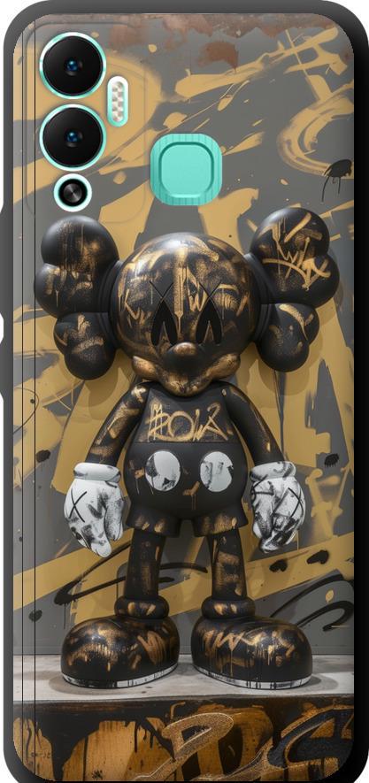 Чехол на Infinix Hot 12 Play Bronze kaws (6097b-2759-42517)