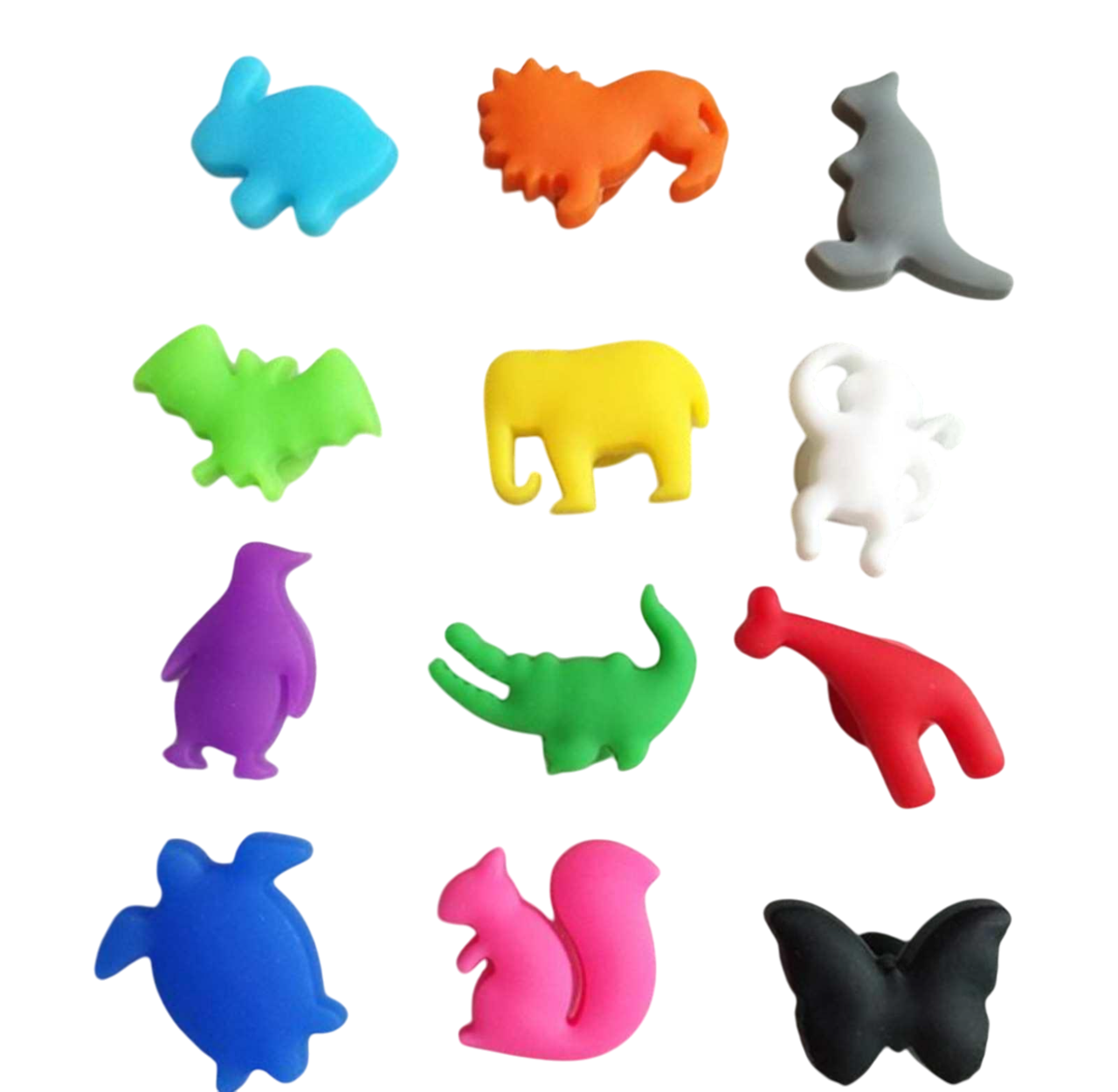 Набір тримачів для чайного пакетика Шалена липучка з харчового силікону