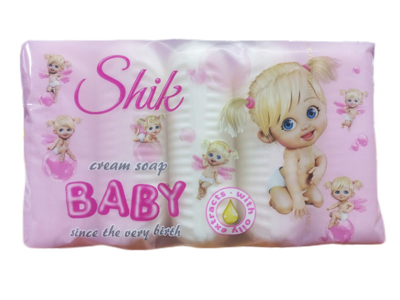 Мыло Shik детское с первых дней жизни с экстрактом масла 5 шт. 70 г (122056)
