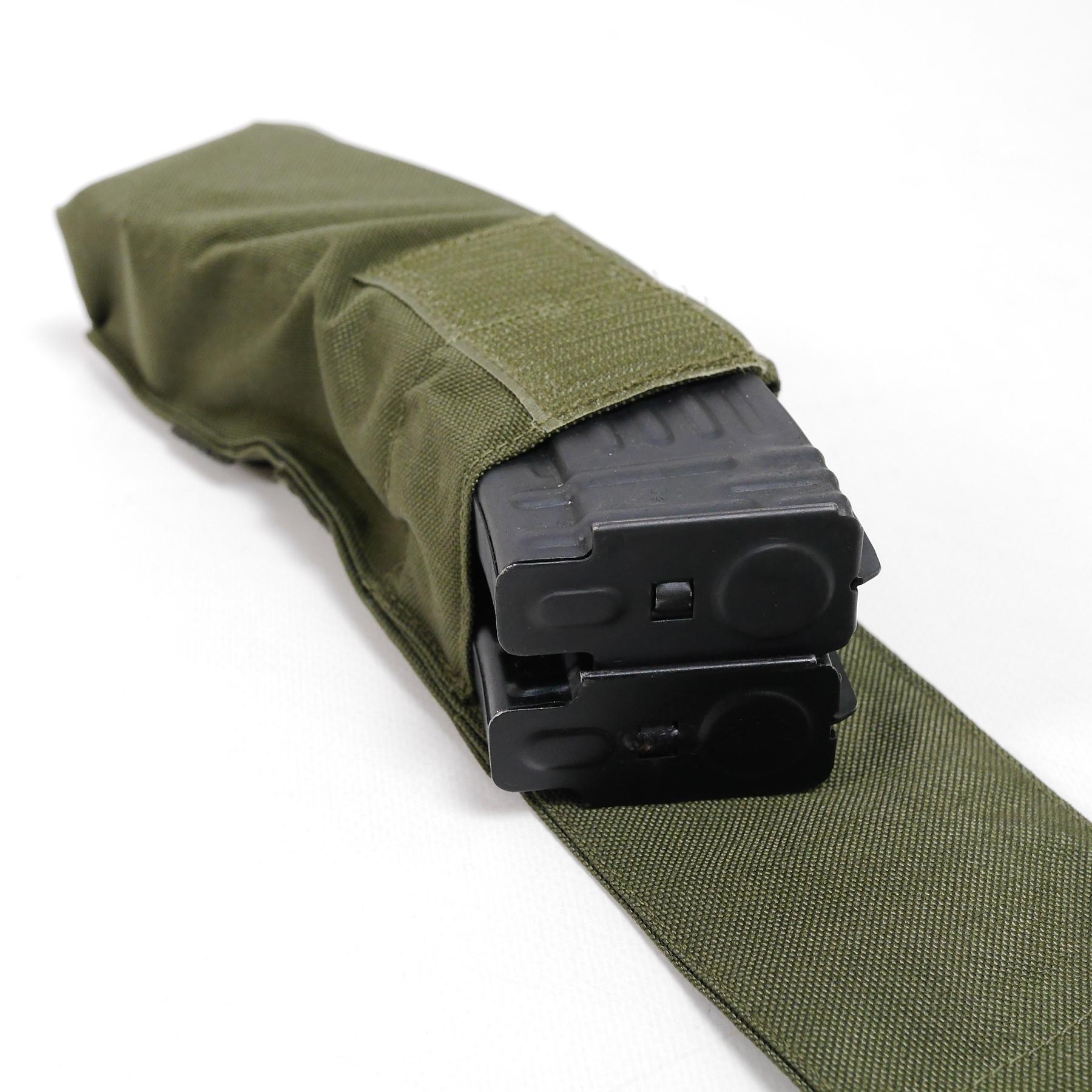 Підсумок під 2 магазина АК Cordura 1000D GU Double Mag Pouch Оливковий (KS34564333756) - фото 2