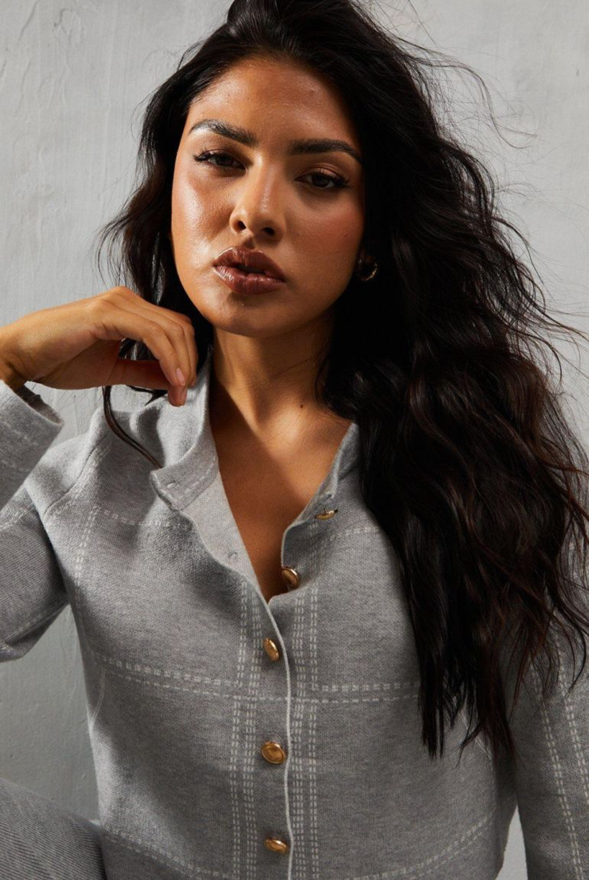 Костюм теплий Misspap віскоза штани/кофта Cірий (29438451) - фото 5 Костюм теплий Misspap віскоза штани/кофта Cірий (29438451) - фото 5