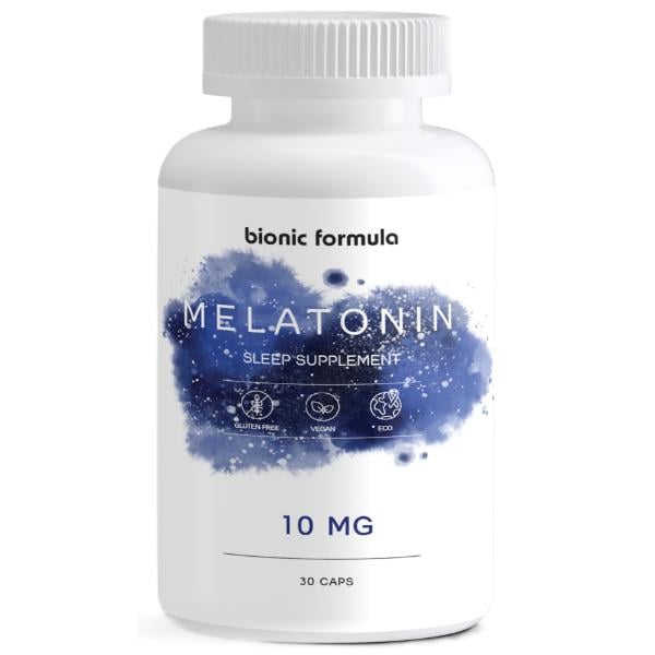 Мелатонин для сна Bionic Formula Melatonin 10 мг 30 капс. (000022399) Мелатонин для сна Bionic Formula Melatonin 10 мг 30 капс. (000022399)
