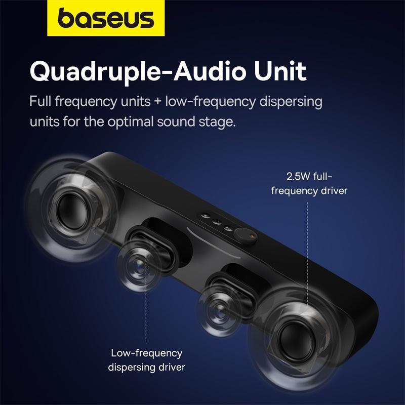 Акустична колонка BASEUS AeQur DS10 bluetooth Black - фото 5