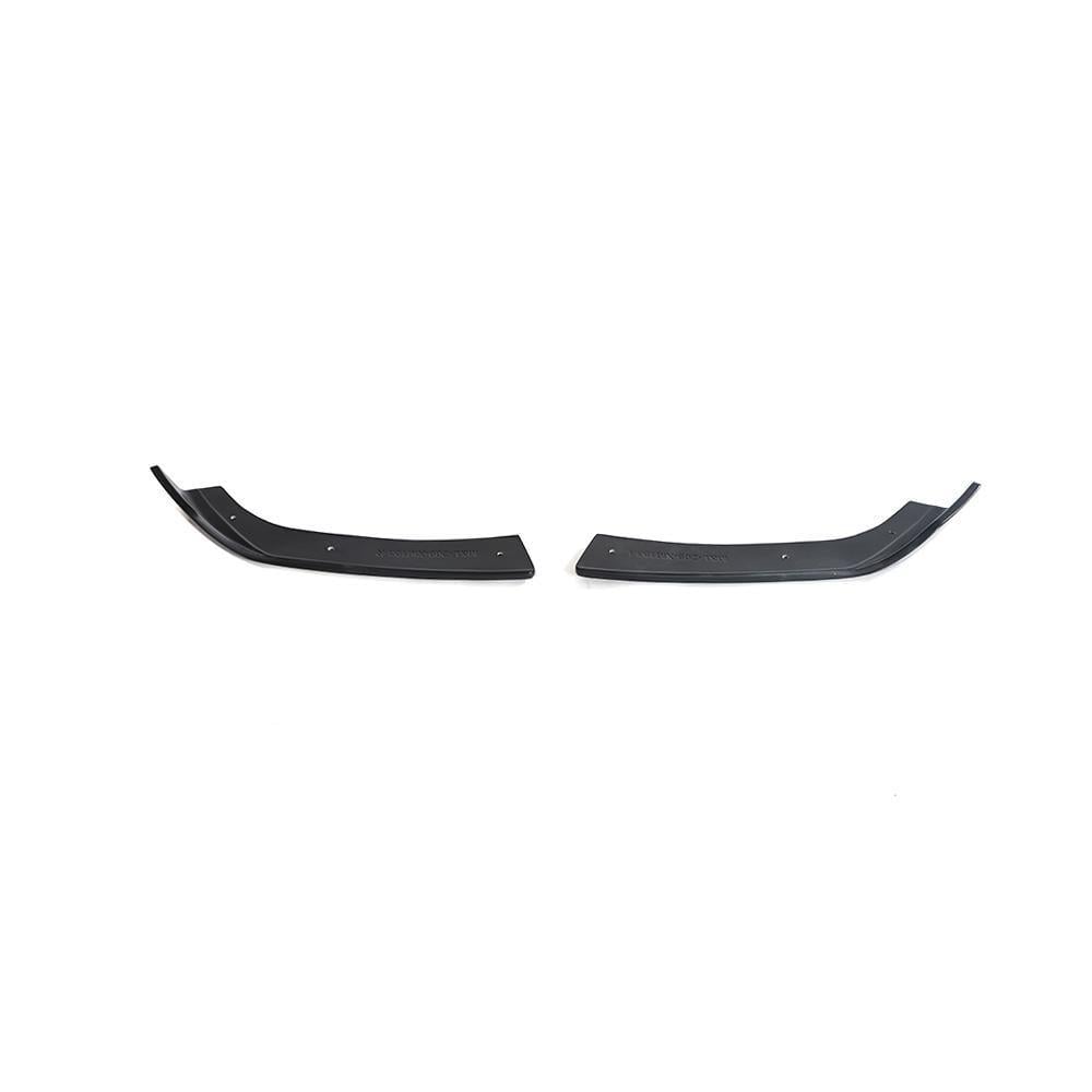 Накладки на бампер передний DDCarbon Flap V1 для BMW 3 F-30/31/34 2012-2019 гг. натуральный карбон (137847)
