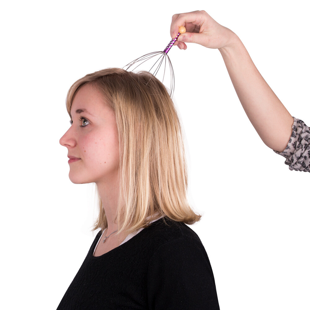 Массажер для головы inSPORTline Kutsuo Желтый (276935) - фото 2