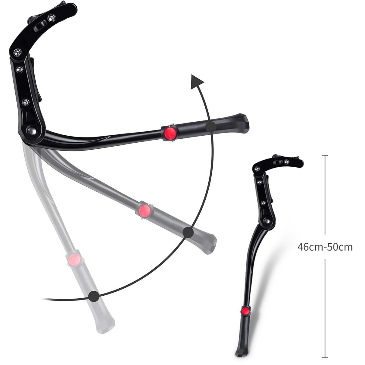 Підніжка на велосипед ROCKBROS JC1005 26"-29" Чорний (RB-JC1005-1192) - фото 5 Підніжка на велосипед ROCKBROS JC1005 26"-29" Чорний (RB-JC1005-1192) - фото 5