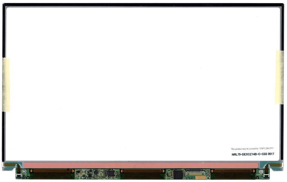 Матрица для ноутбука 11,1" Slim 30 pin справа 1366x768 LED без крепления глянцевая для Toshiba LTD111EXCK