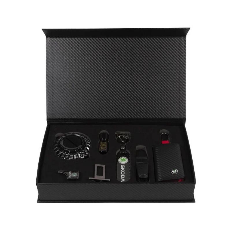 Подарочный набор для мужчин с логотипом Skoda 5в1 (4753-Leader) - фото 2 Подарочный набор для мужчин с логотипом Skoda 5в1 (4753-Leader) - фото 2