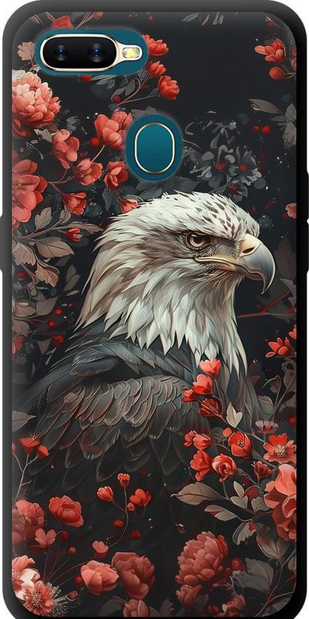 Чехол на Oppo A12 Цветочный страж (6102b-2557-42517)