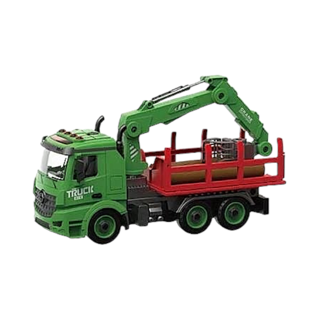 Спецтехника YW 9072 B лесовоз/подсветка/конструктор/отвертка/подвижные детали (24724308)