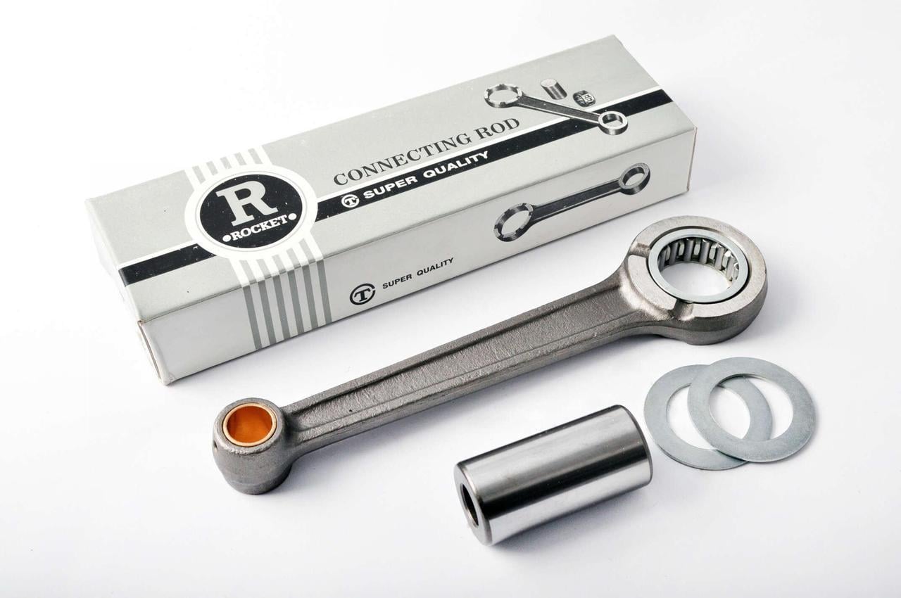 Шатун ROCKET mod:1 для ИЖ ПЛАНЕТА +втулка/нижний сепаратор/палец/шайбы (2177274267)