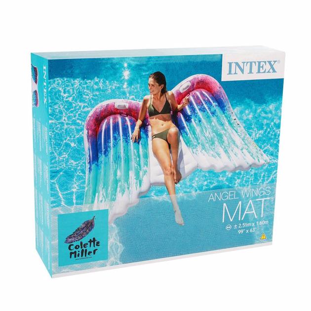 Плит дувной Intex ангельские крылья 251x160 см (58786) - фото 3 Плит дувной Intex ангельские крылья 251x160 см (58786) - фото 3