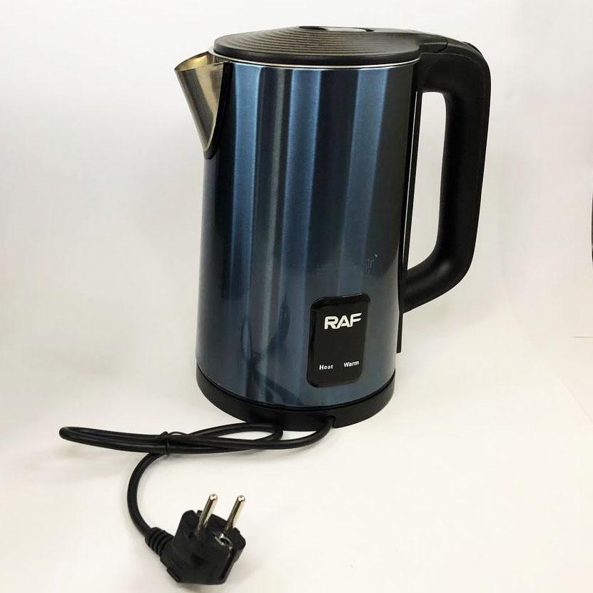 Электрочайник RAF R7881 Modern нержавеющая сталь 2,5 л Синий - фото 2 Электрочайник RAF R7881 Modern нержавеющая сталь 2,5 л Синий - фото 2