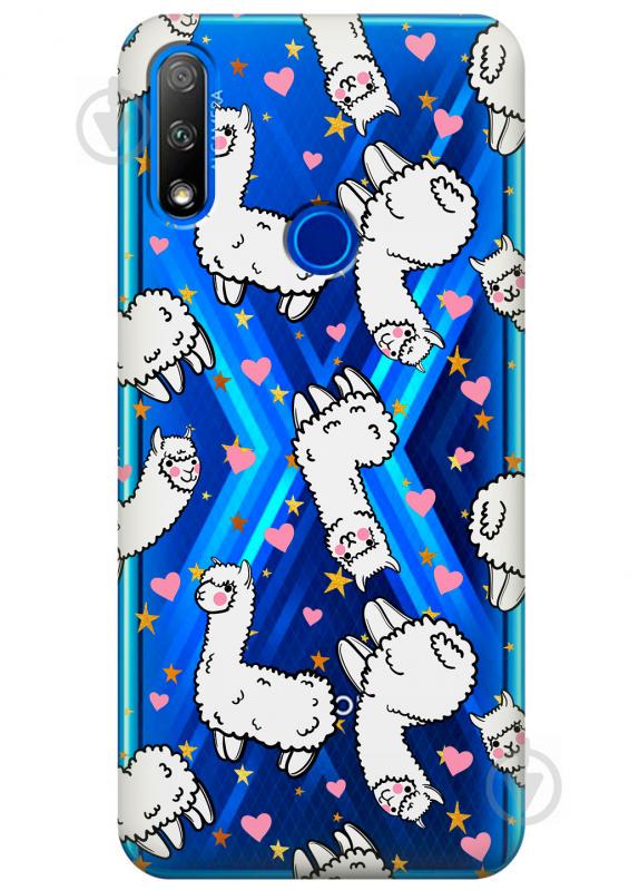 Прозрачный силиконовый чехол iSwag для Huawei Honor 9X с рисунком - Ламы (KS2722) Прозрачный силиконовый чехол iSwag для Huawei Honor 9X с рисунком - Ламы (KS2722)