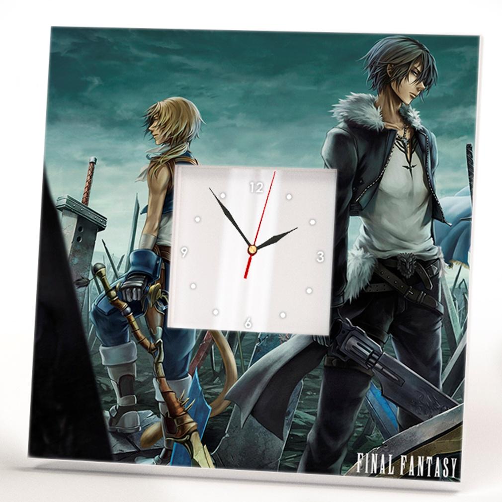 Часы по мотивам игры "Final Fantasy" 260x260 мм (C03484)