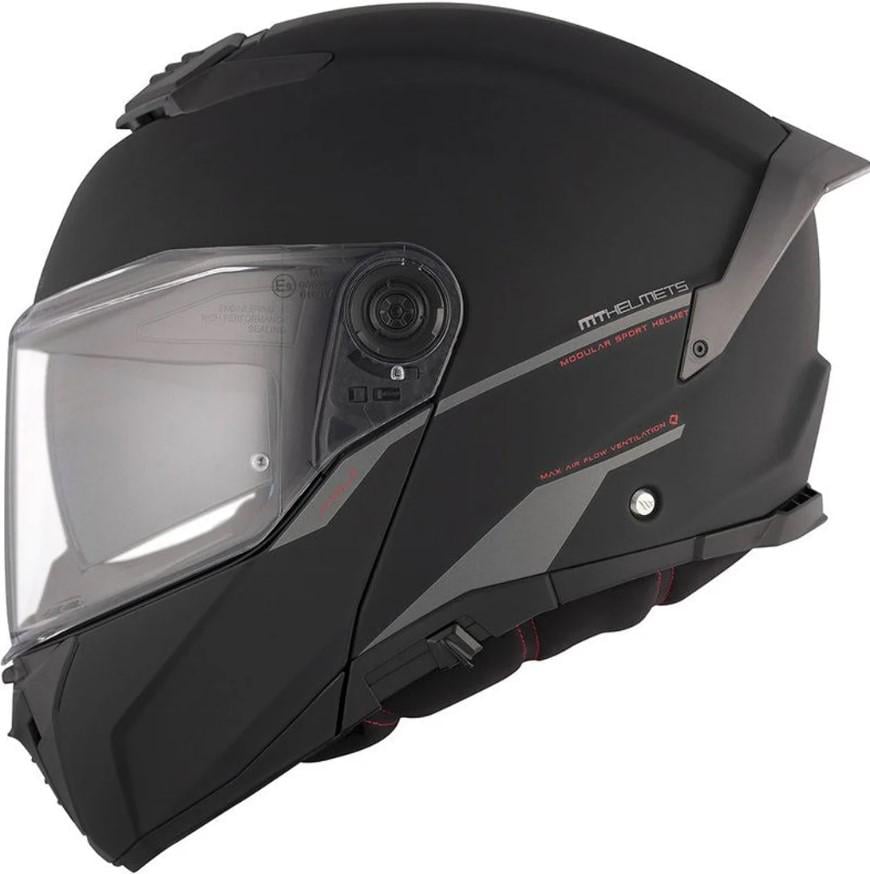 Мотошолом MT HELMETS Atom 2 SV Solid A1 L Matt Black (29782)