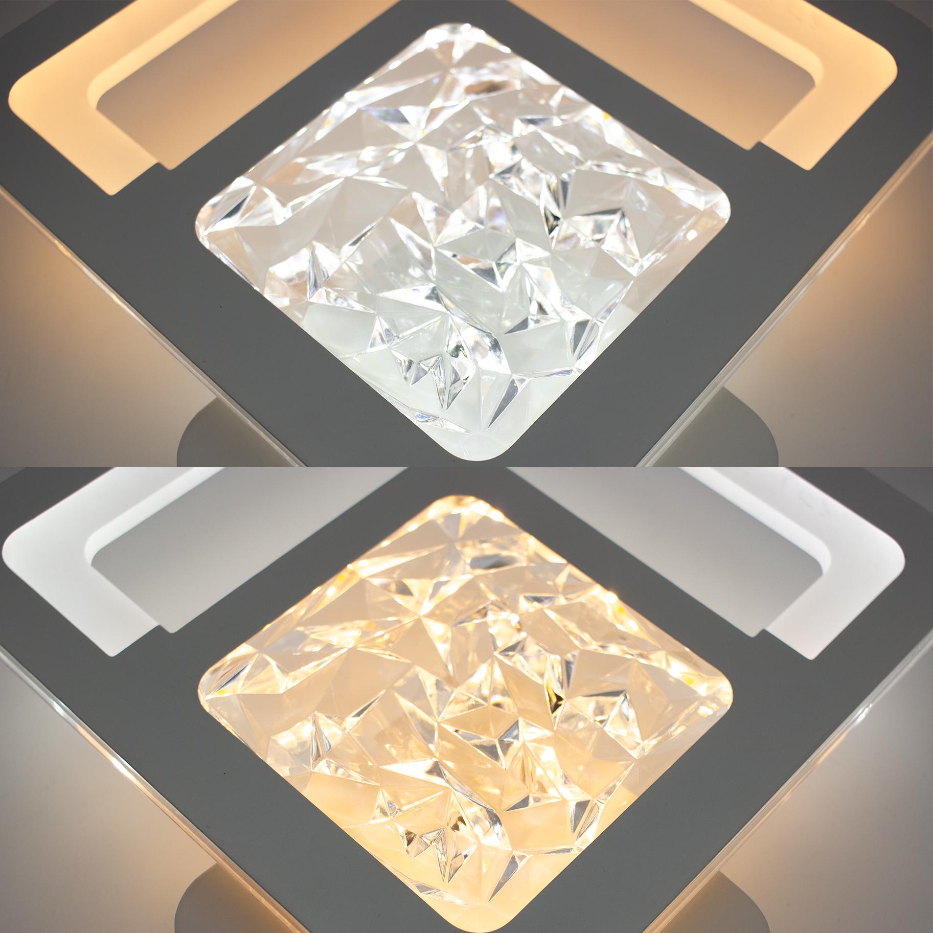 Бра управляемый светодиодный ESLLSE TETRA ICE 13 Вт 288х252х46 мм Белый (10583) - фото 4 Бра управляемый светодиодный ESLLSE TETRA ICE 13 Вт 288х252х46 мм Белый (10583) - фото 4