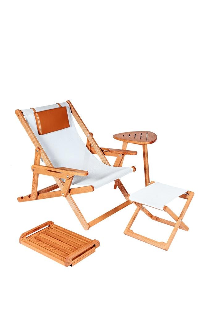 Комплект кресла-шезлонг Woodsun Chalet Chair Classic из массива дерева ясень/тик (48397) Комплект кресла-шезлонг Woodsun Chalet Chair Classic из массива дерева ясень/тик (48397)