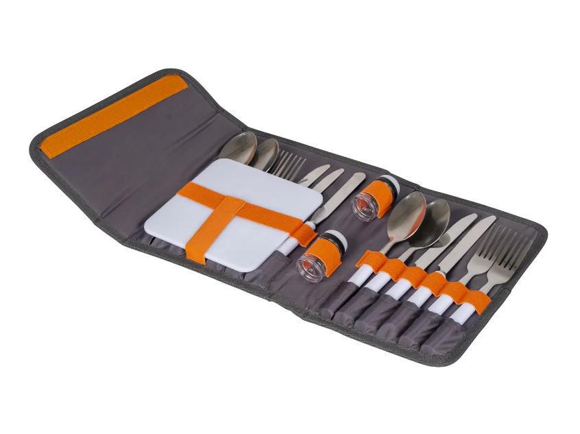 Набор столовых приборов Bo-Camp Picnic 16 Pieces 4 Person Grey (DAS302025)