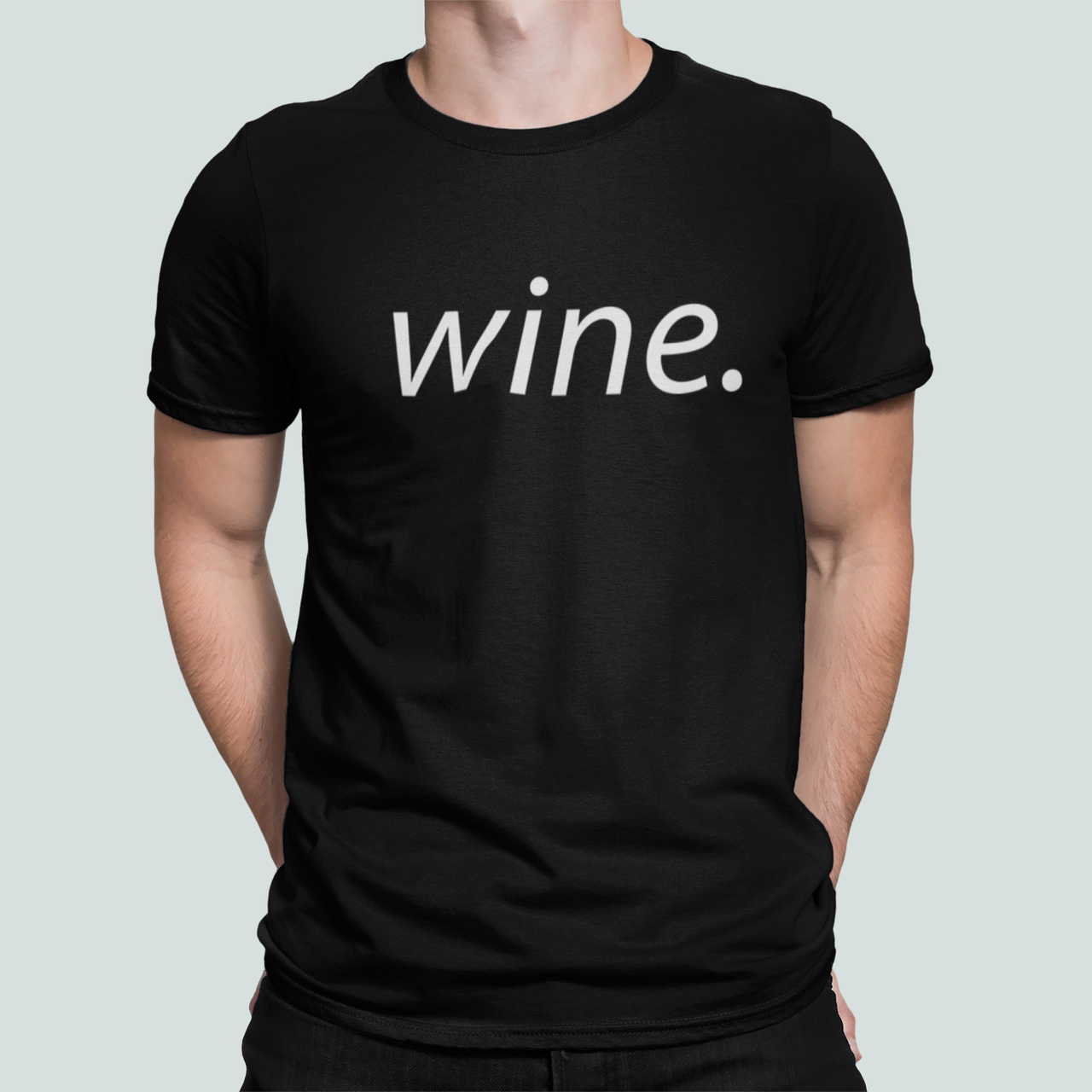 Футболка мужская Stedman с принтом "Wine" XXXL Черный (ПН470-6)