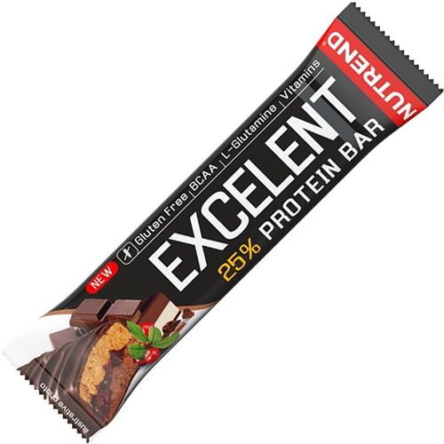 Батончик протеїновий Nutrend Excelent Protein bar 85 г Chocolate Nouгat with Cranberries in Milk Chocolate