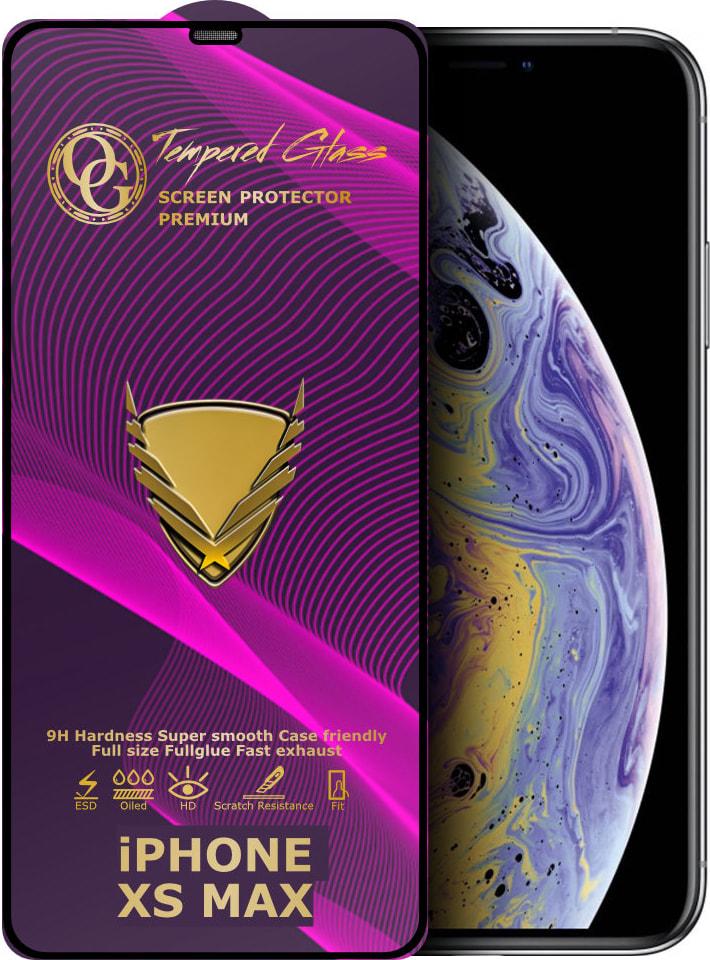 Стекло защитное GoldenArmor iPhone XS Max Full Glue (32262)