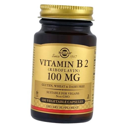 Рибофлавин Vitamin B2 100 100 вег. капс. (36313089)