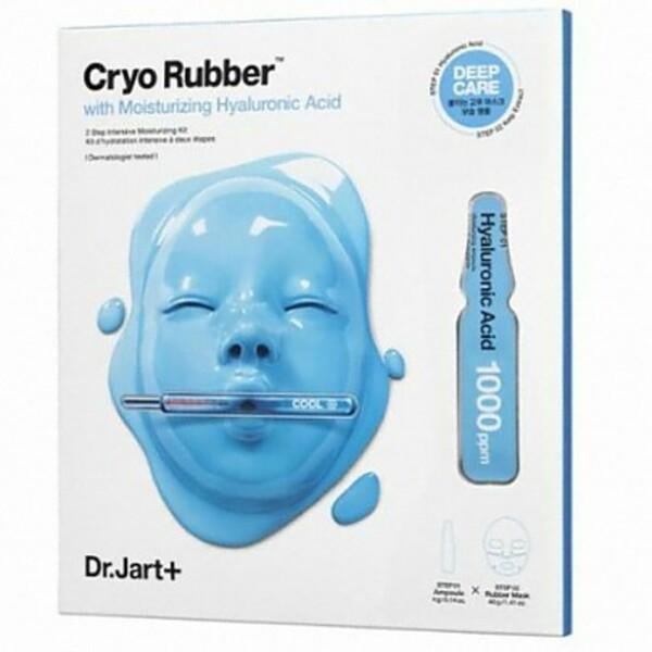 Маска Dr. Jart + Cryo Rubber With Soothing Moisturizing Hyaluronic з гіалуроновою кислотою 44 г