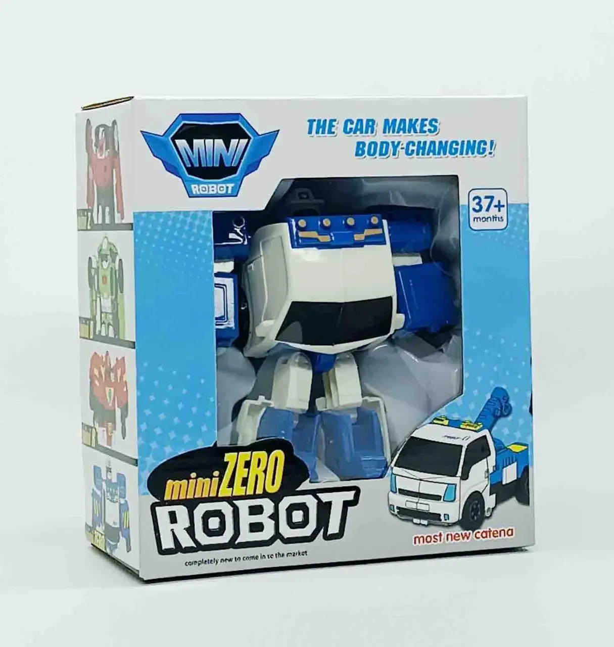 Робот трансформер Star toys Тобот Мини Zero 12 см Синий (2854276174)