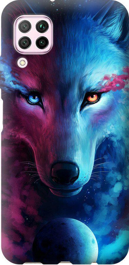 Чехол на Huawei Nova 6SE Арт-волк (3999u-1823-42517)