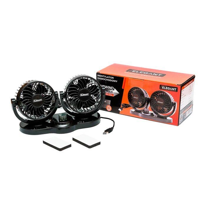 Вентилятор подвійний Elegant Maxi EL 101554 4" 5V USB (EL 101 554)