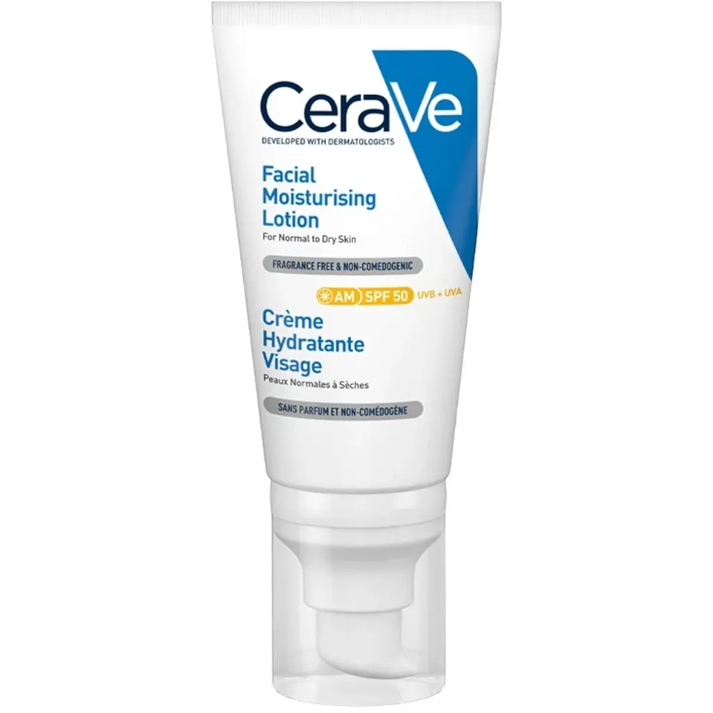 Уход увлажняющий CeraVe Moisturizers Facial Moisturising Lotion SPF 50 интенсивный (35674192)