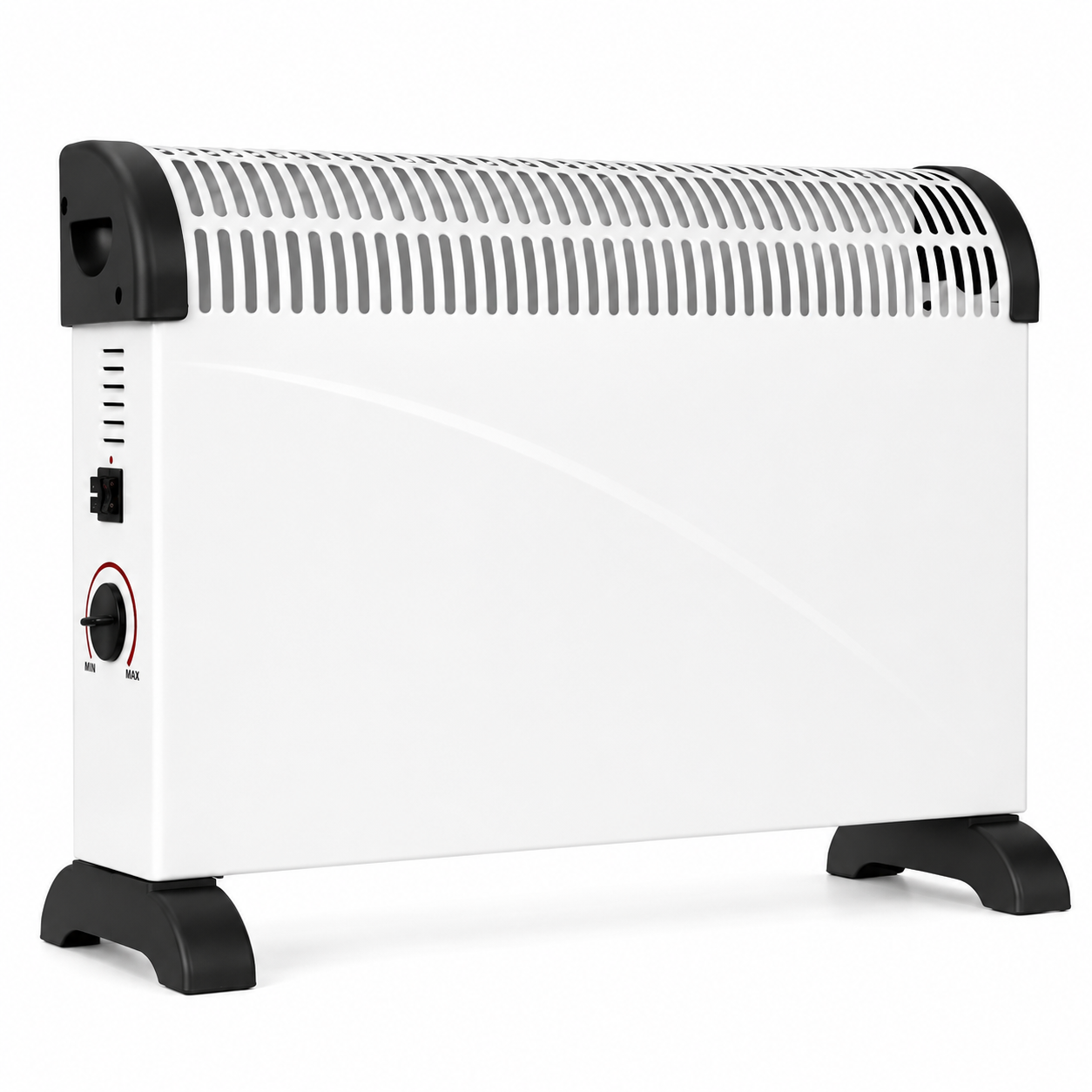 Конвектор електричний Domotec MS-5904 2000 Вт 3 режими потужності/термостат/захист від перегріву Білий (5405904)