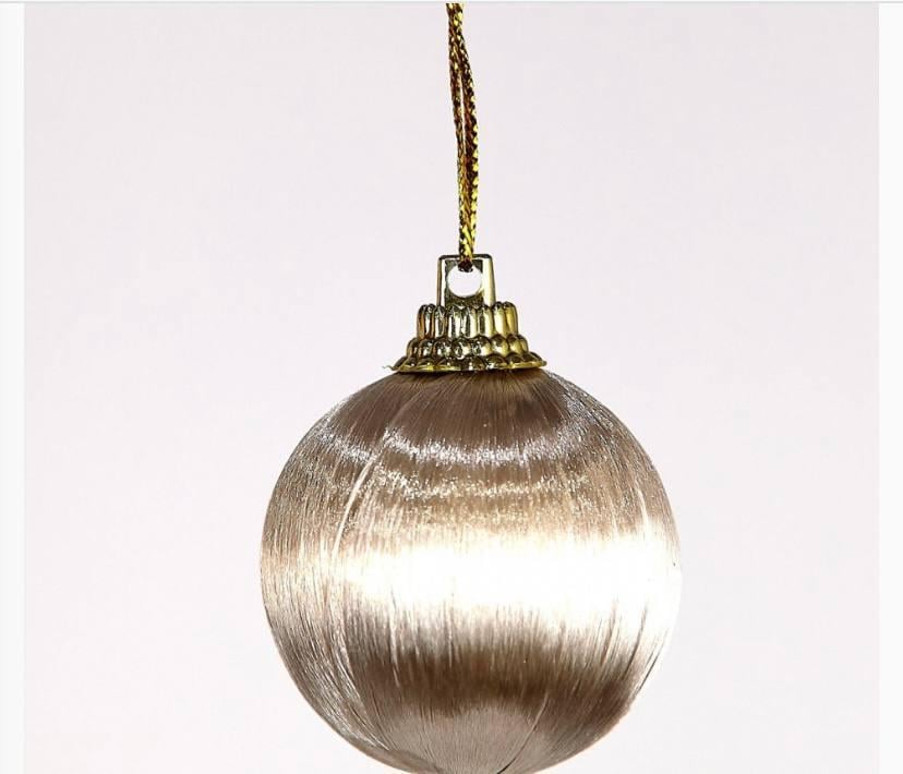 Ёлочная игрушка “Шары золотые” - фото 2 Ёлочная игрушка “Шары золотые” - фото 2