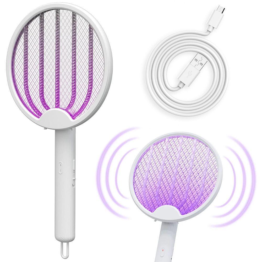 Мухобойка в виде ракетки электрическая (88_Four in one) - фото 2