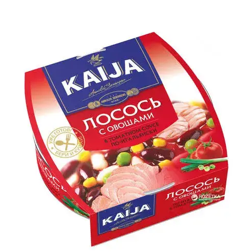 Лосось з овочами Kaija Italiano 185 г (2419021500)