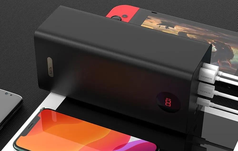 Повербанк Romoss PEA60 60000 mAh Black (PEA60-152-2142) - фото 6 Повербанк Romoss PEA60 60000 mAh Black (PEA60-152-2142) - фото 6