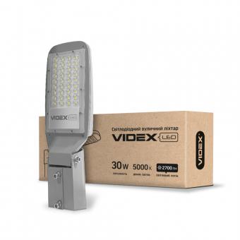 Фонарь уличный VIDEX поворотный 30W 5000K Серый ( VL-SLe13-305G) - фото 2