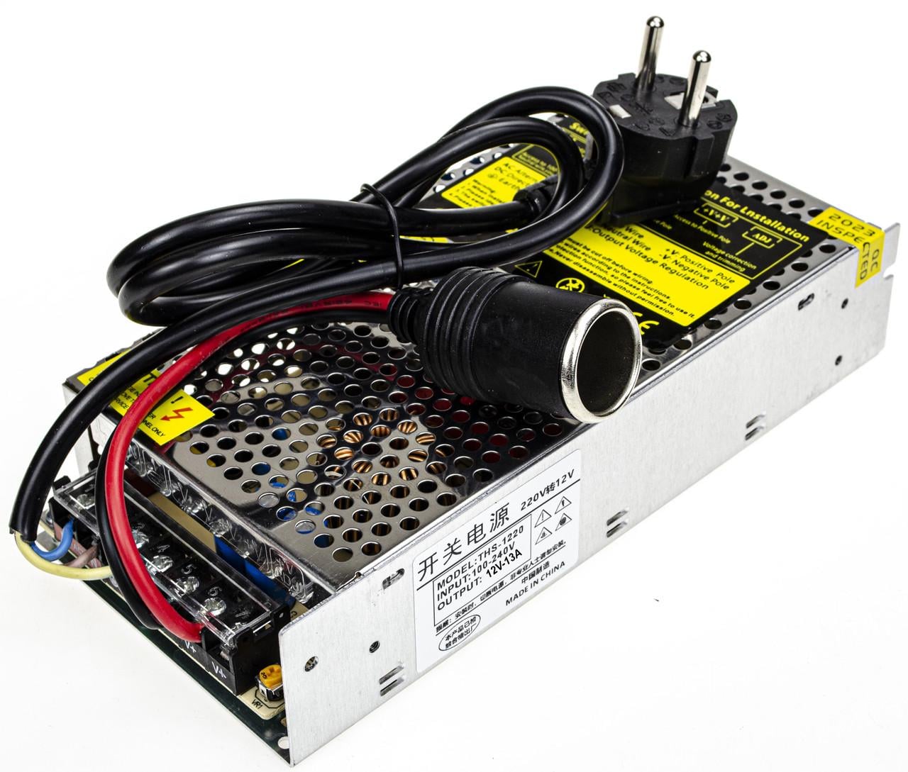 Адаптер с 220V на 12V прикуриватель 15А 180W (2072476261)