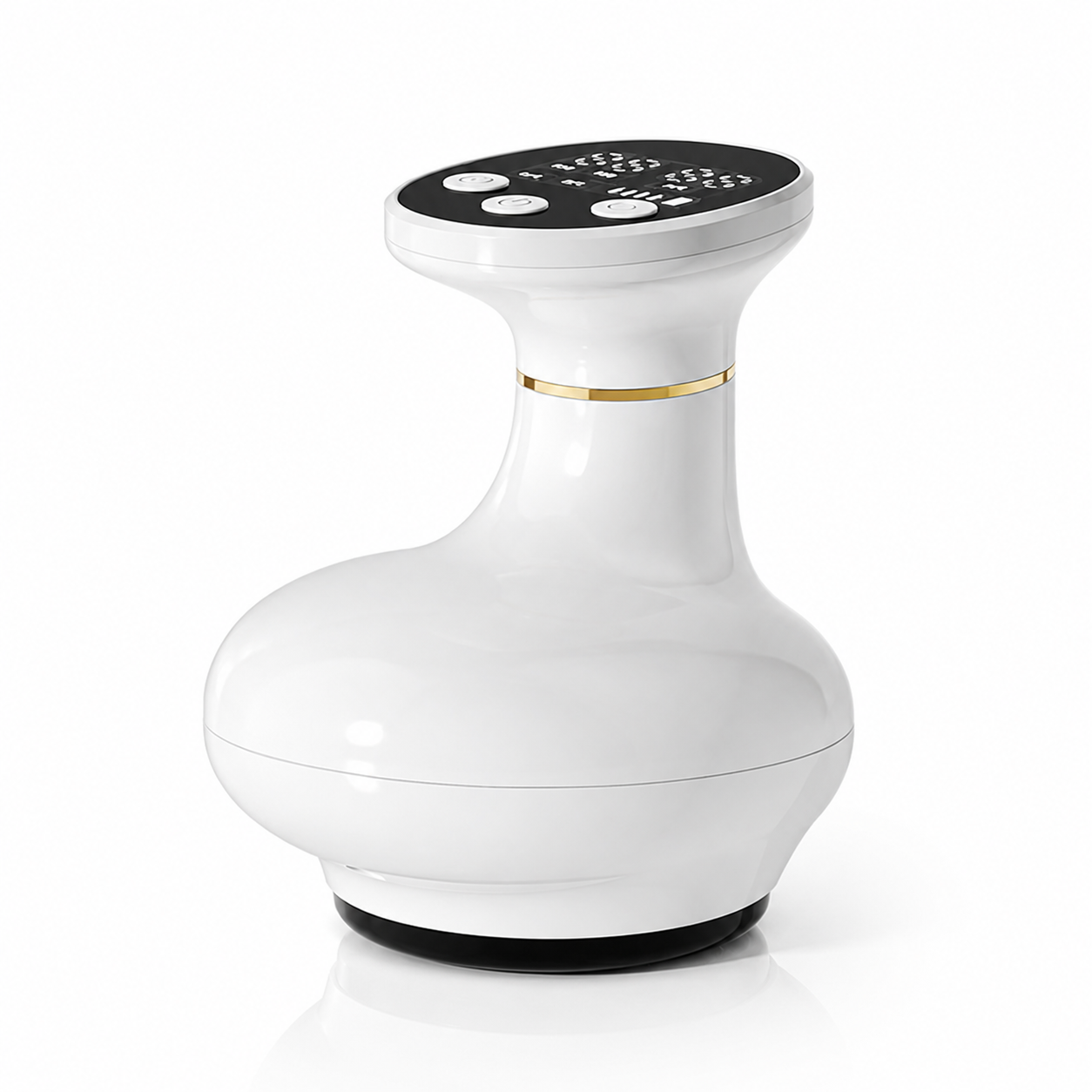 Массажер вакуумный антицеллюлитный CupMassager с инфракрасным прогреванием 9 режимов Белый (34979743)