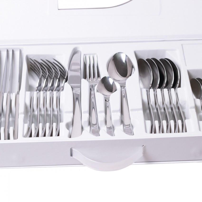 Набір столових приборів Kamille KM-5200S з нержавіючої сталі 24 пр. (1579379686) - фото 3 Набір столових приборів Kamille KM-5200S з нержавіючої сталі 24 пр. (1579379686) - фото 3
