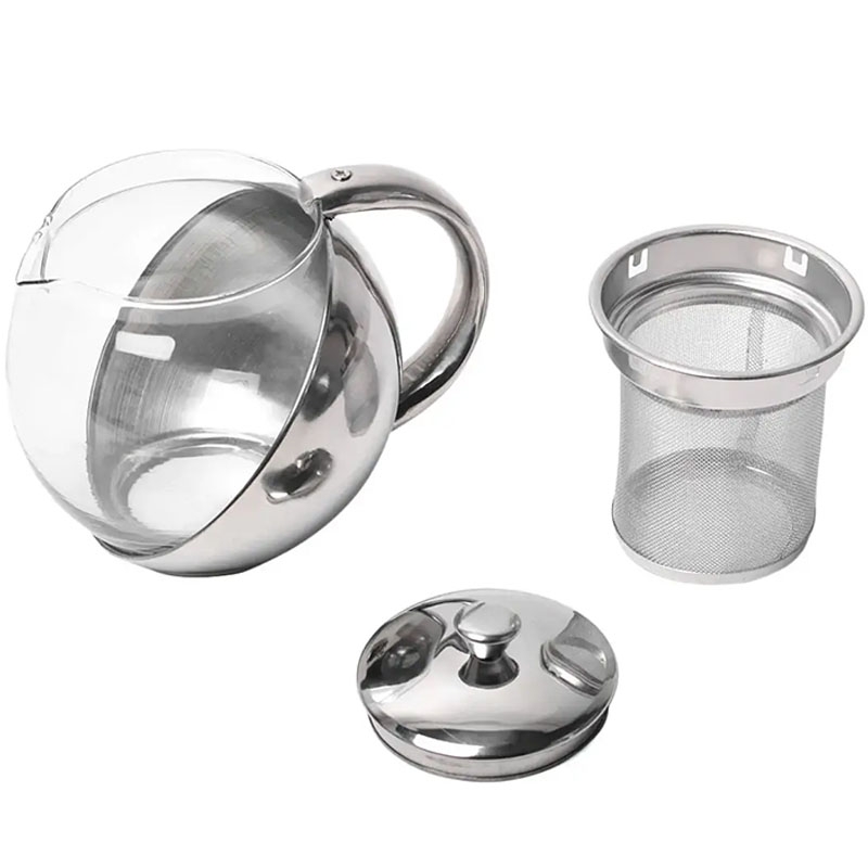 Заварник Unique UN-1164 френч-прес нержавіюча сталь 1100 мл (23793748) - фото 3 Заварник Unique UN-1164 френч-прес нержавіюча сталь 1100 мл (23793748) - фото 3