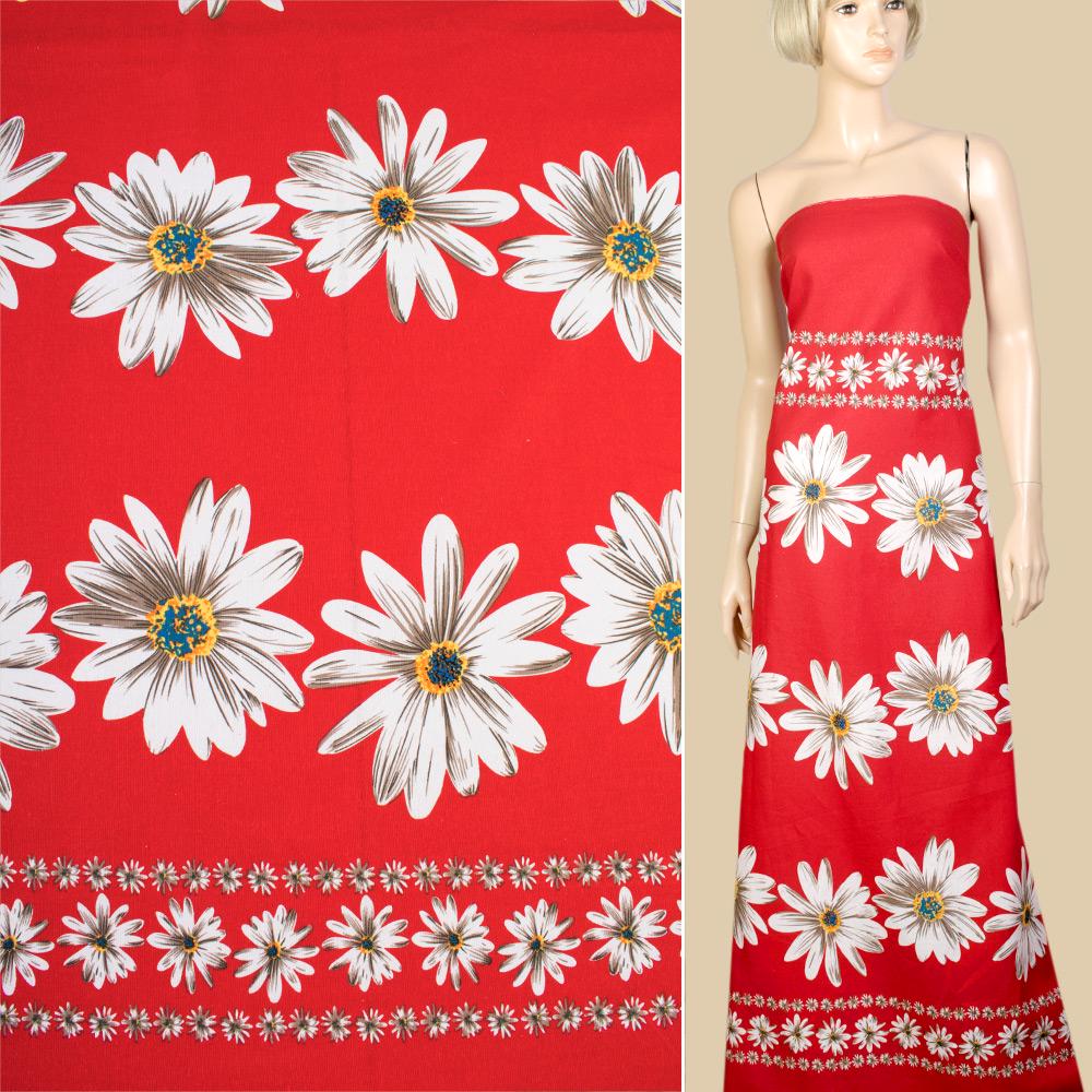 Тканина льон ширина 145 см Червоний (12622.011) - фото 2 Тканина льон ширина 145 см Червоний (12622.011) - фото 2