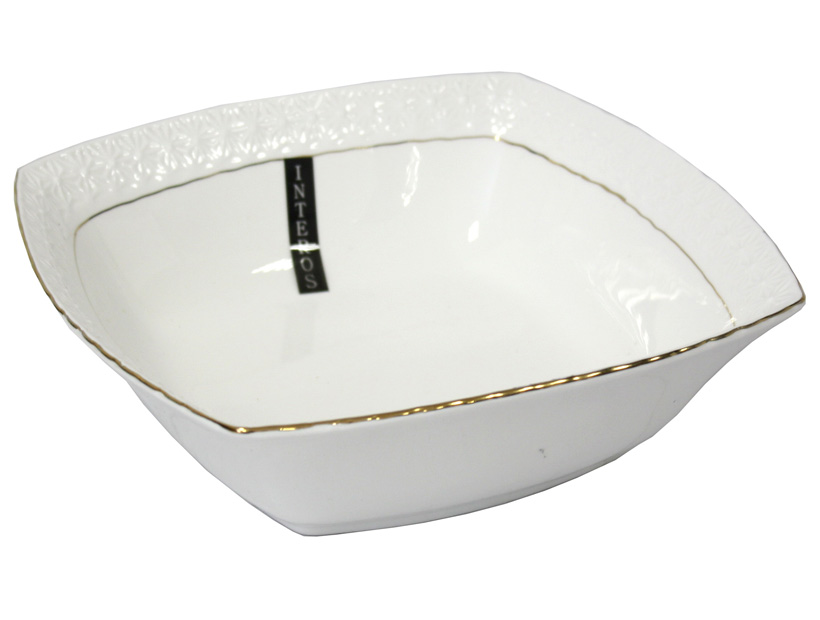 Салатник Interos Снежная Королева фарфоровый Белый (011617-А) Салатник Interos Снежная Королева фарфоровый Белый (011617-А)