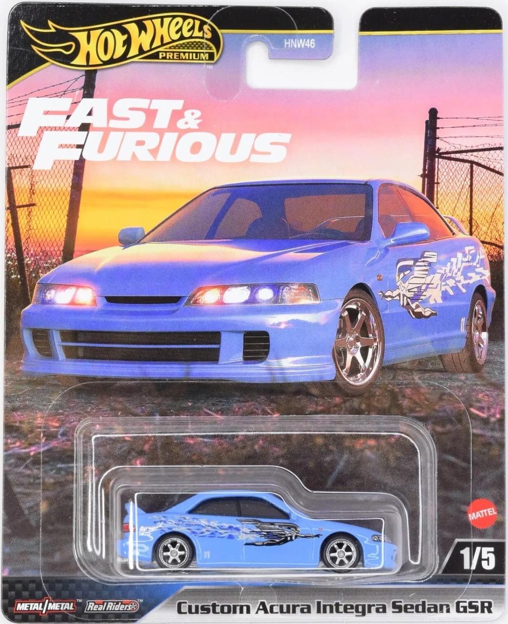 Игрушечная машинка Hot Wheels Premium Custom Acura Integra Sedan GSR 2024 Fast & Furious Mix 3 1/5 (JDJ13) Игрушечная машинка Hot Wheels Premium Custom Acura Integra Sedan GSR 2024 Fast & Furious Mix 3 1/5 (JDJ13)